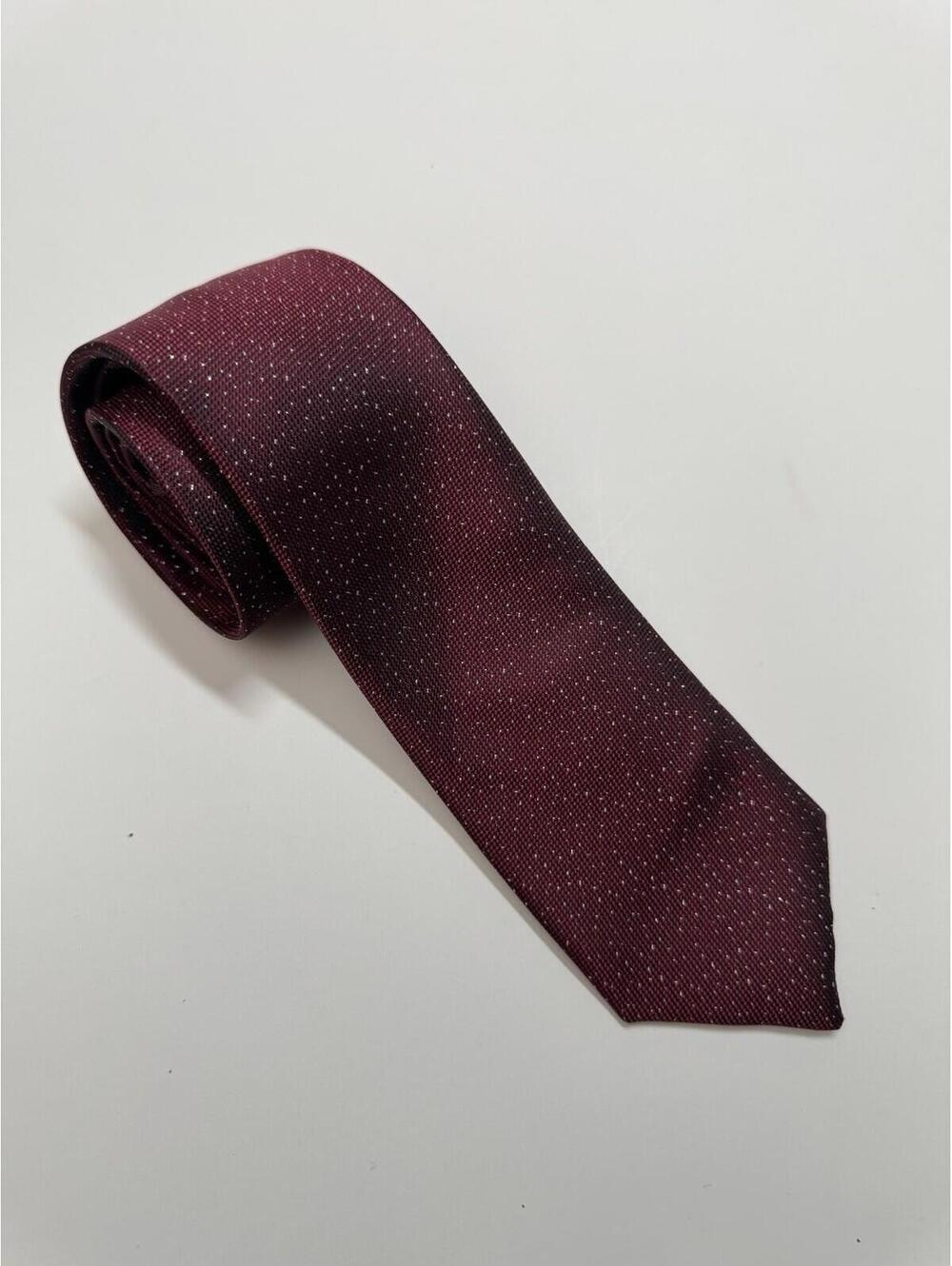 Alfani Men’s Maroon Tie With Metallic